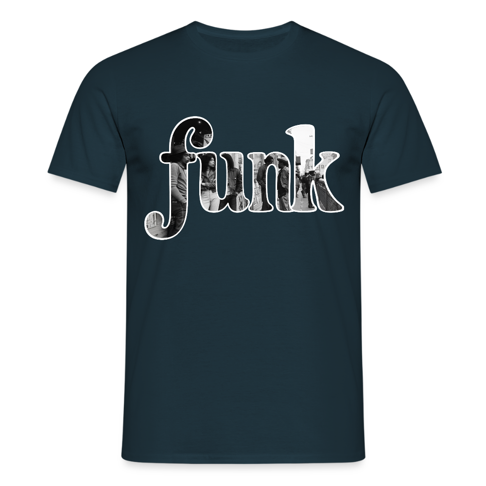 Funk Vibes, T-shirt unisex - marinblå