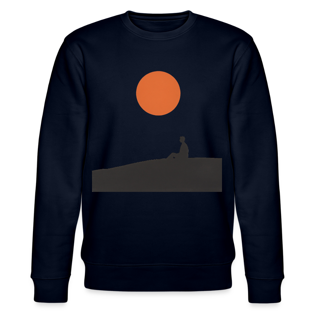 Under the sun, Ekologisk sweatshirt CHANGER unisex från Stanley/Stella - marinblått