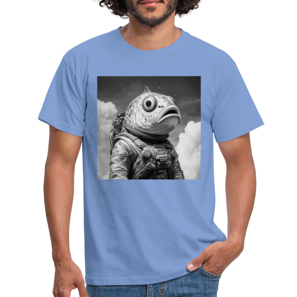 En ensam simtur i universum, T-shirt herr - carolina blue