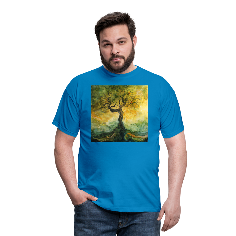 Trädets visdom, T-shirt herr - kungsblå