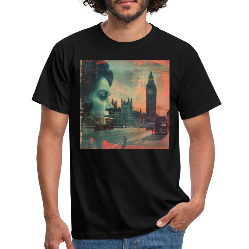 The Beat of London, T-shirt herr - svart