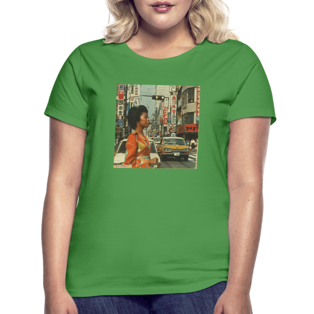 Yumi Sakamoto, T-shirt dam - kellygrön