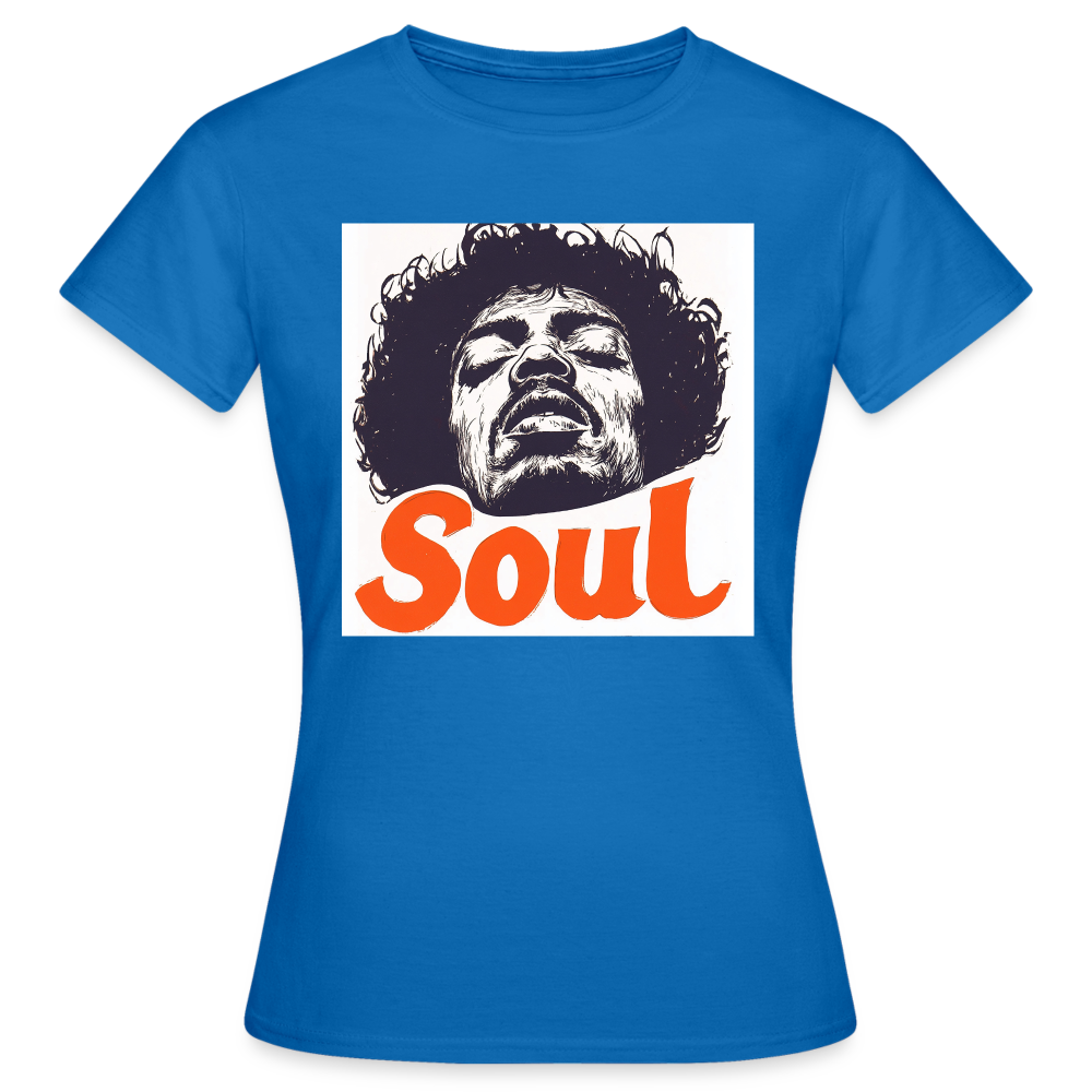 Soul, T-shirt dam - royalblå