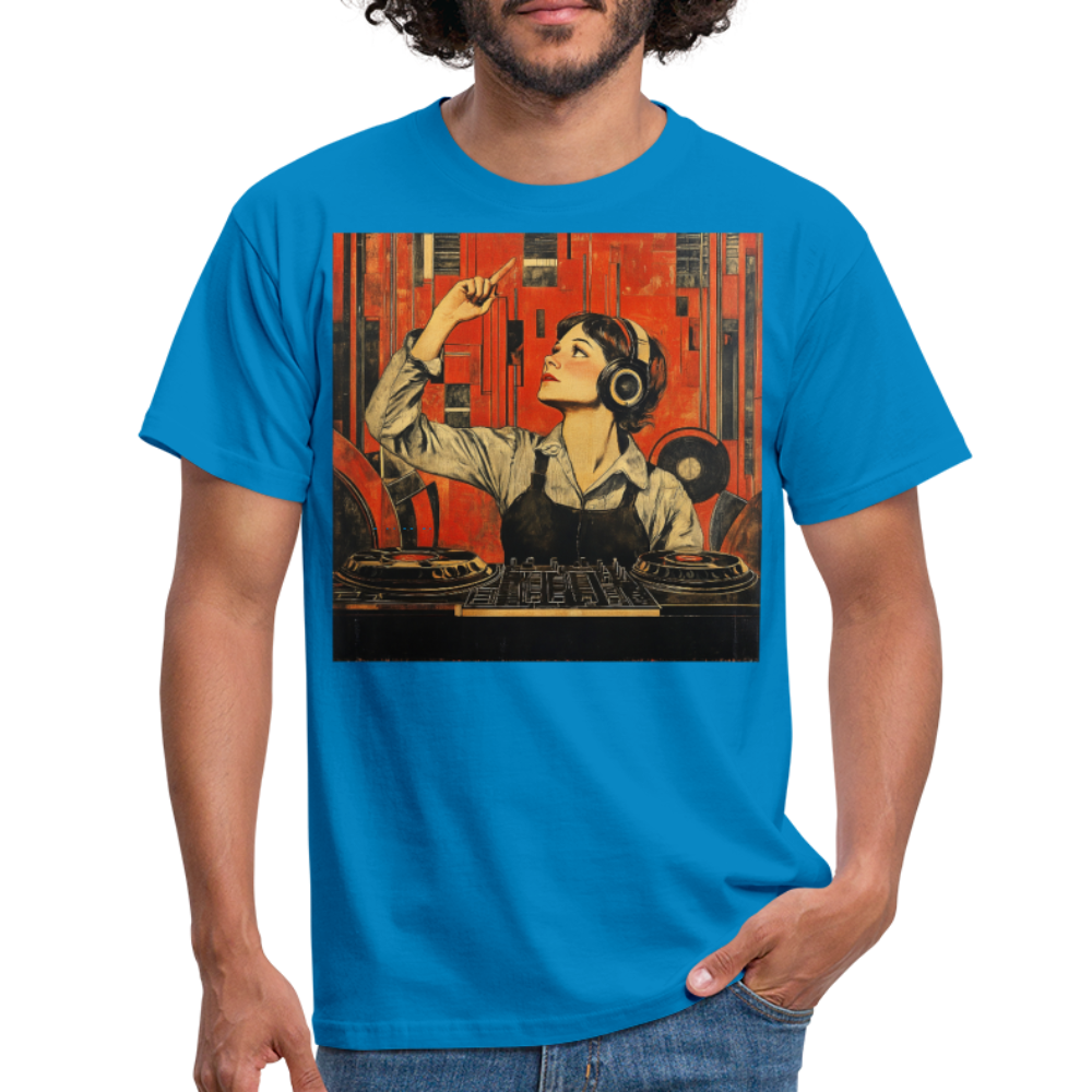 Revolutionens Rytm, T-shirt herr - kungsblå