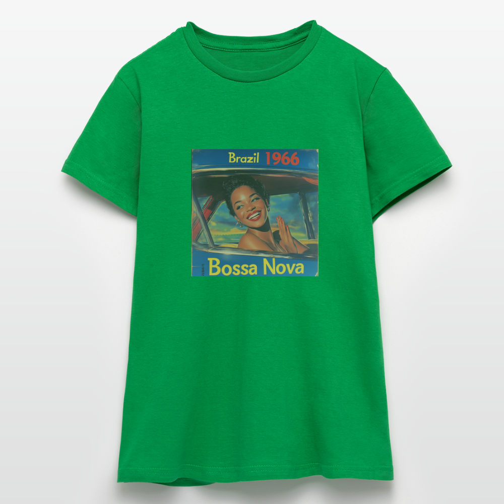 Isabela Costa, brazil 1966, T-shirt dam - kellygrön