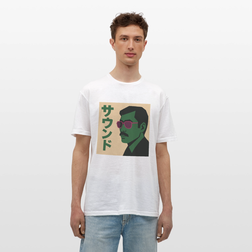 Nippon Sound, T-shirt unisex - vit