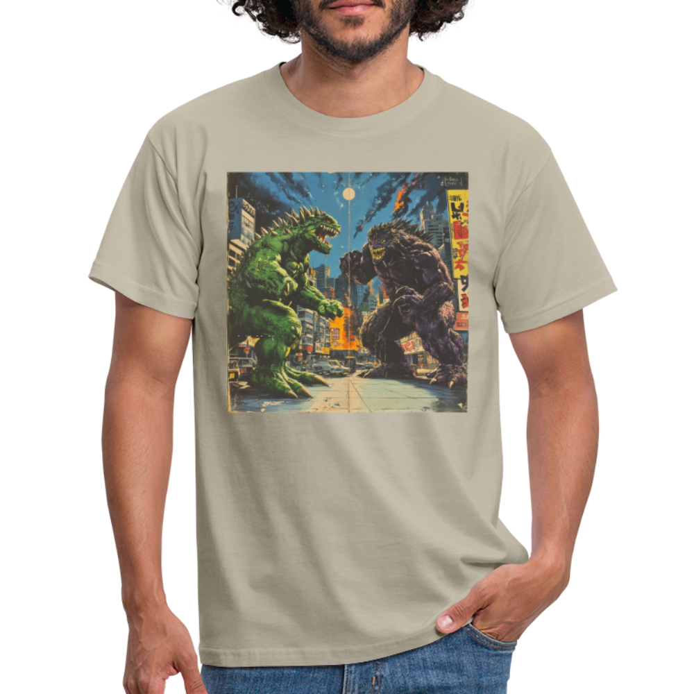 Kampen vid Solnedgången, T-shirt herr - sandbeige