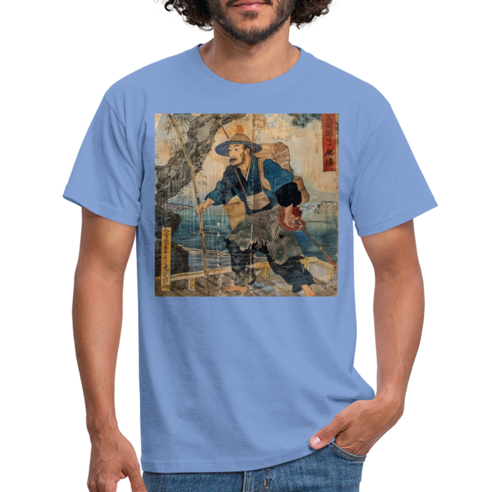 Fiskaren som bytte karriär, T-shirt herr - carolina blue