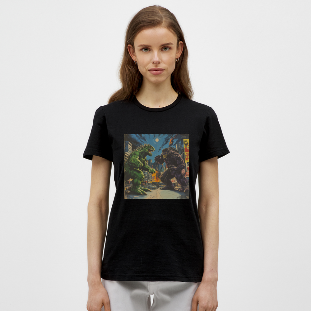 Kampen vid Solnedgången, T-shirt dam - svart