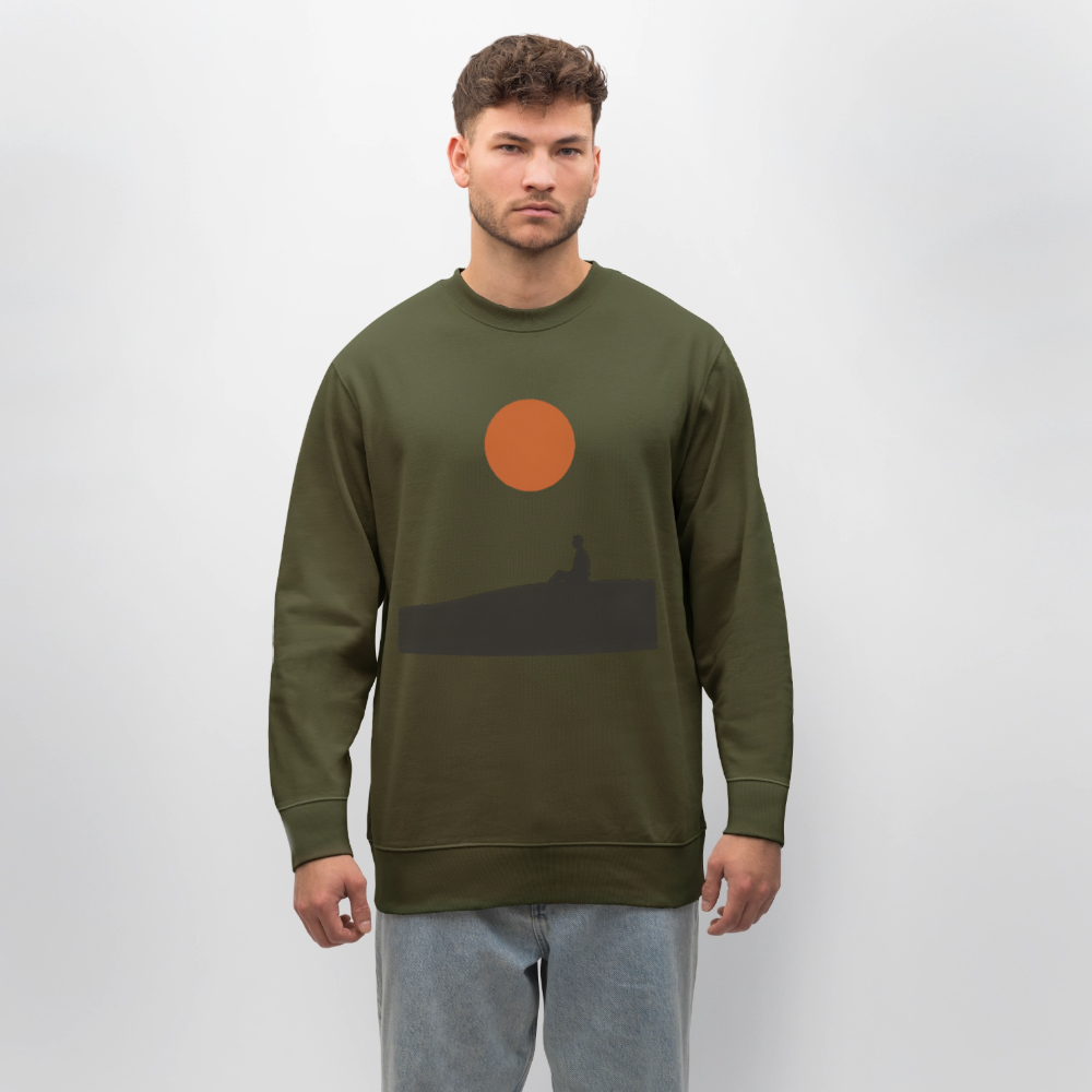 Under the sun, Ekologisk sweatshirt CHANGER unisex från Stanley/Stella - kaki