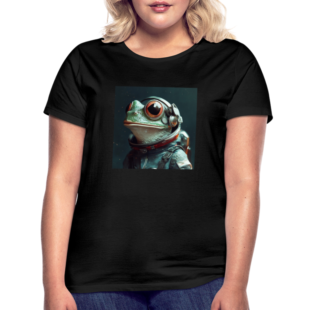 AstroFrog Amazonas, T-shirt dam - svart