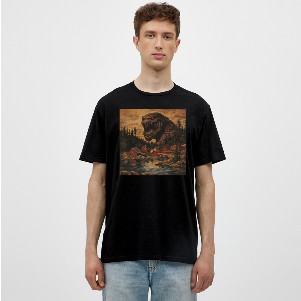När Draken Vaknade vid Siljan, T-shirt herr - svart