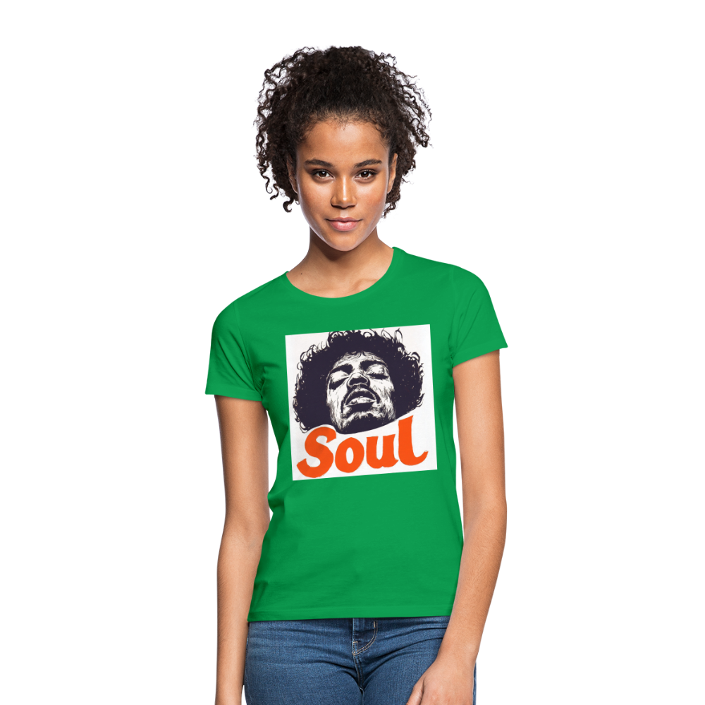 Soul, T-shirt dam - kellygrön