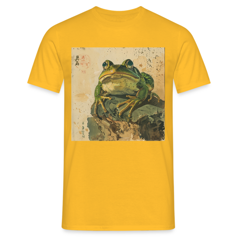Grodan i Skymningen, T-shirt herr - gul