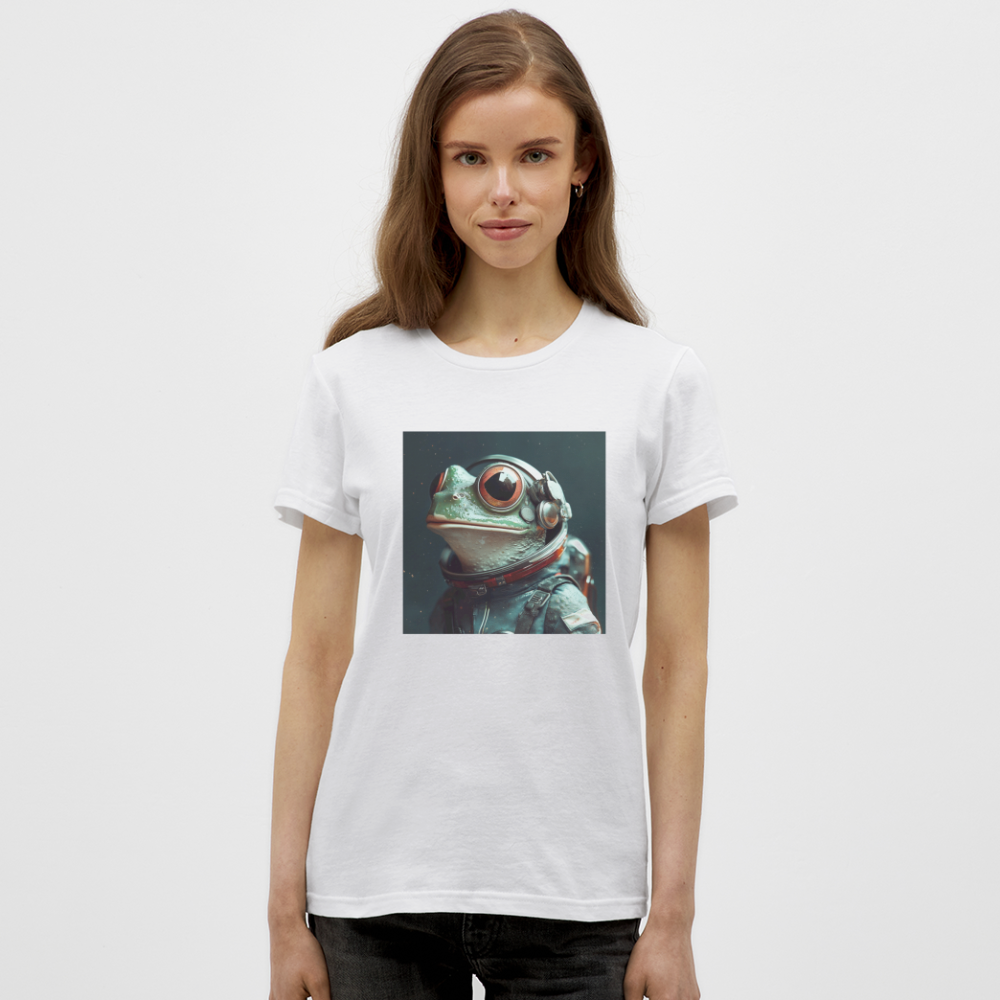AstroFrog Amazonas, T-shirt dam - vit