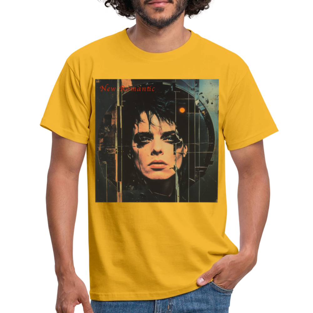 New Romance, T-shirt herr - gul