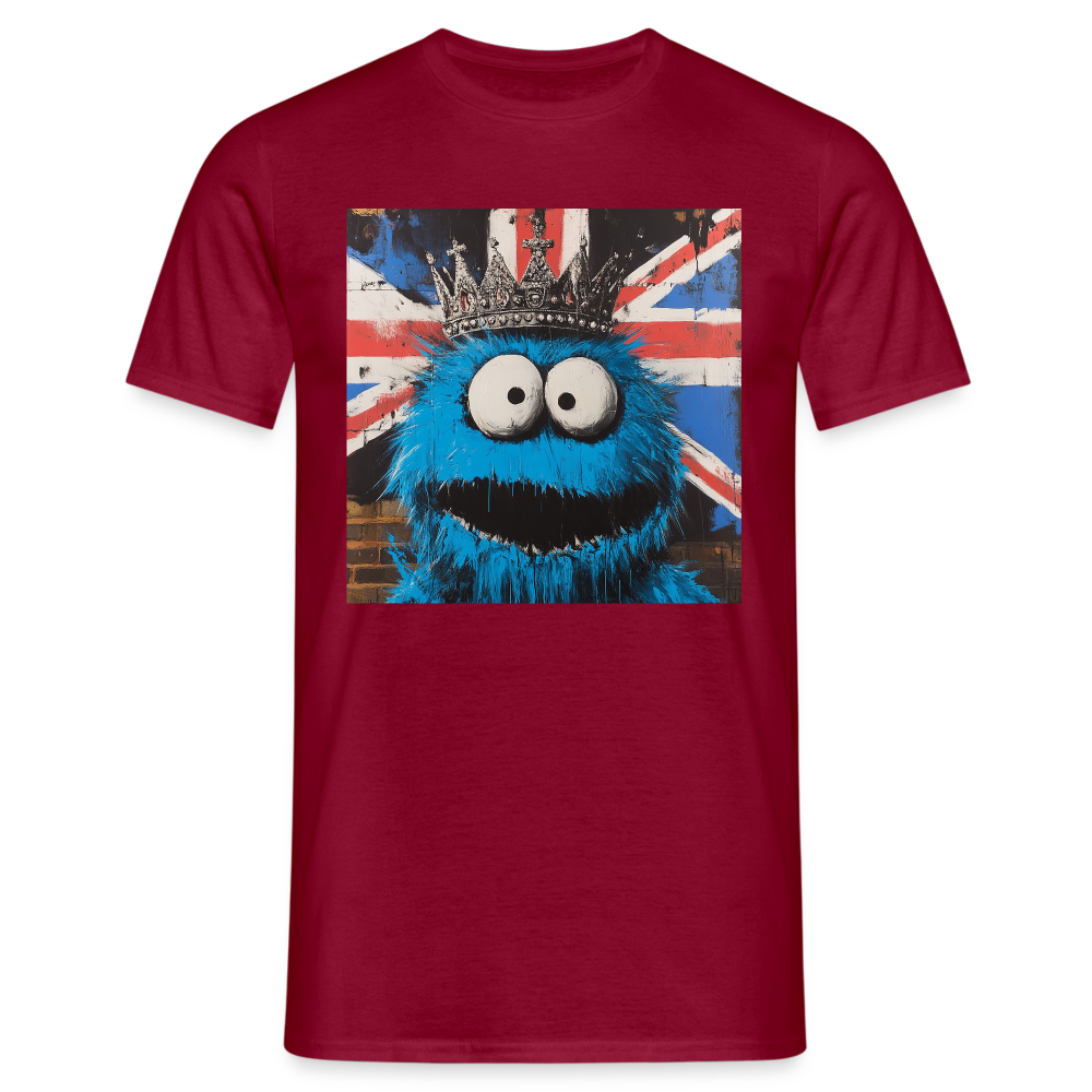 Monsters & Monarchs, T-shirt herr - tegelröd