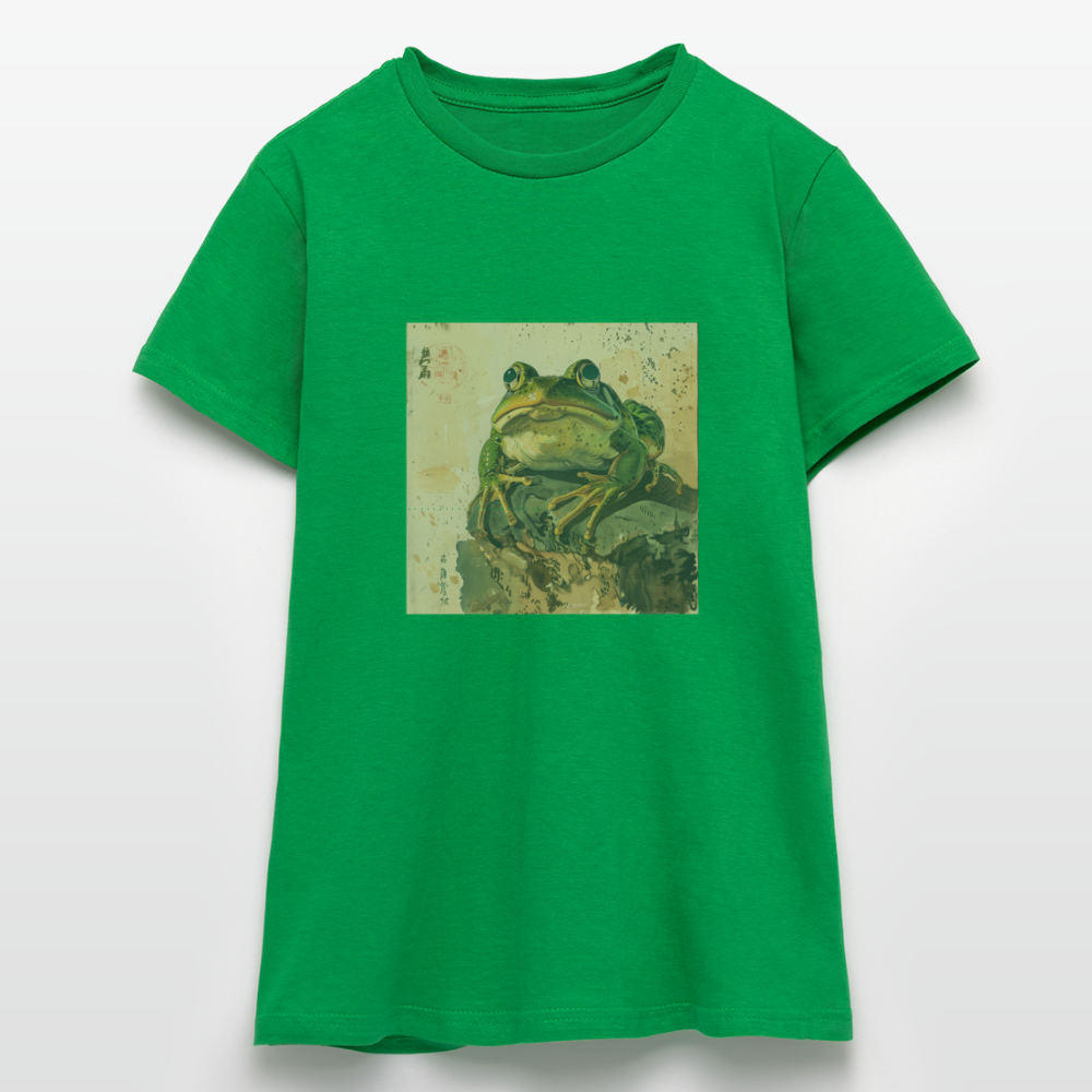 Grodan i Skymningen, T-shirt dam - kellygrön