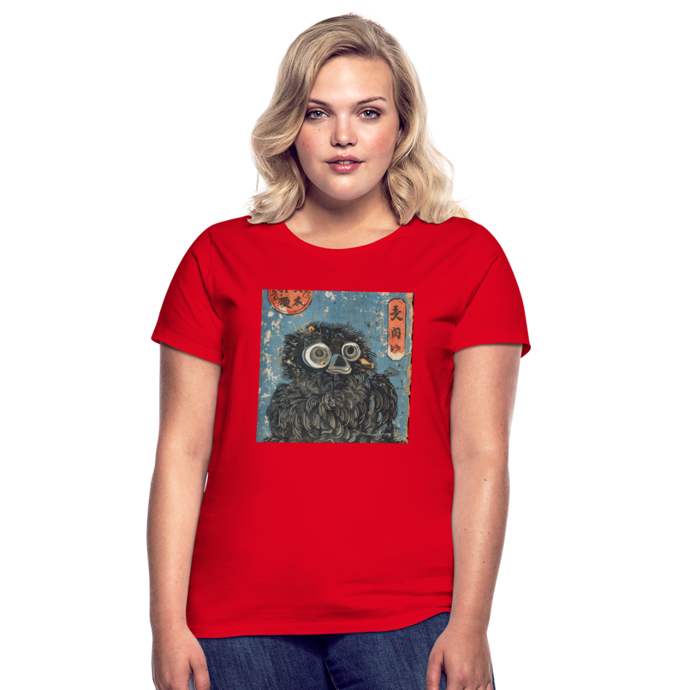 Denimiko, T-shirt dam - röd
