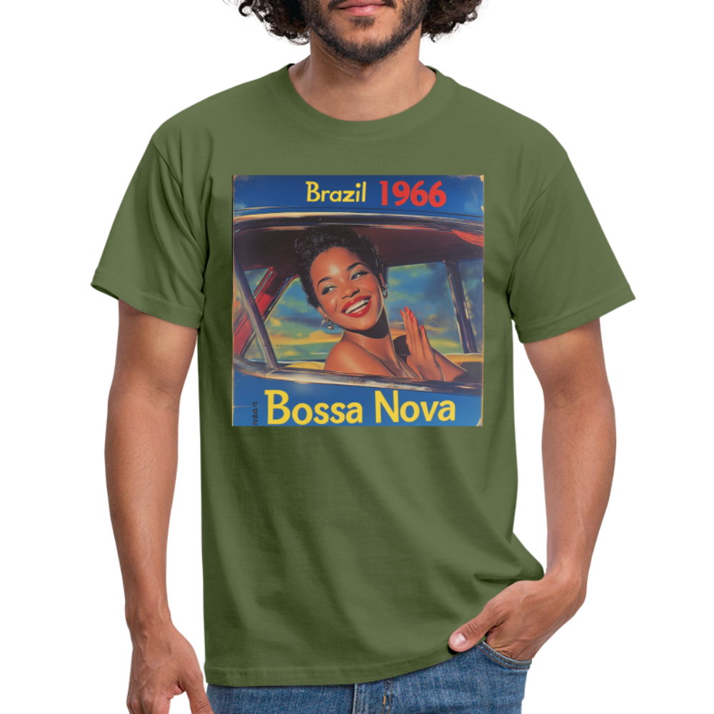 Isabela Costa, brazil 1966, T-shirt herr - Militärgrön