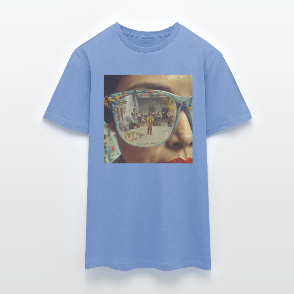 Reflektioner av Anderna, T-shirt herr - carolina blue