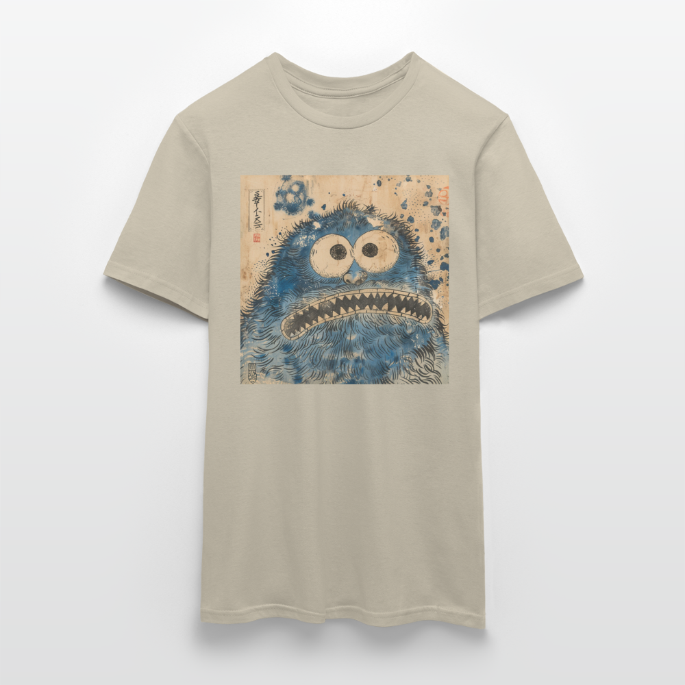 Uramiko ramlar i floden, T-shirt herr - sandbeige