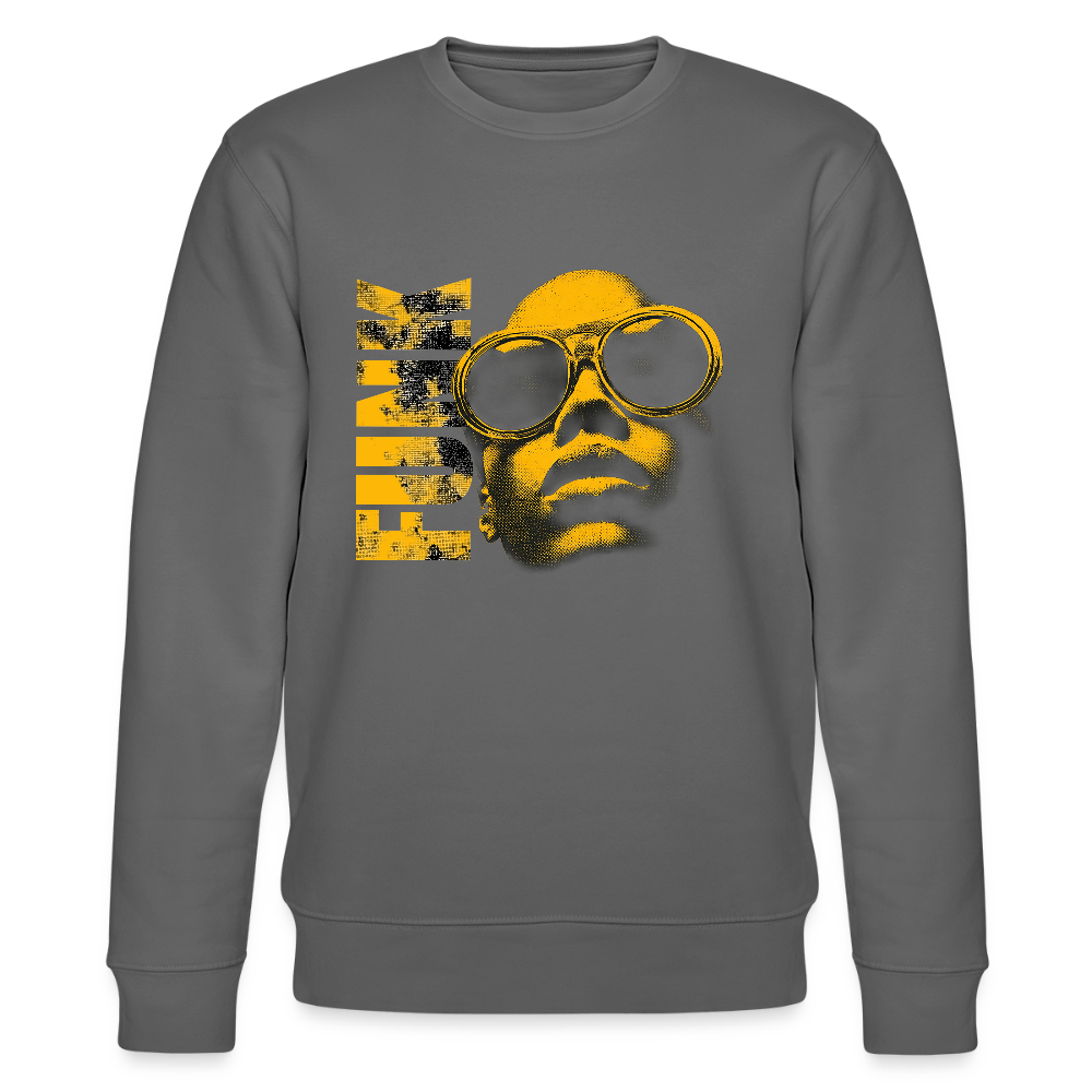 Funk Eternal, Ekologisk sweatshirt CHANGER unisex från Stanley/Stella - kolgrå