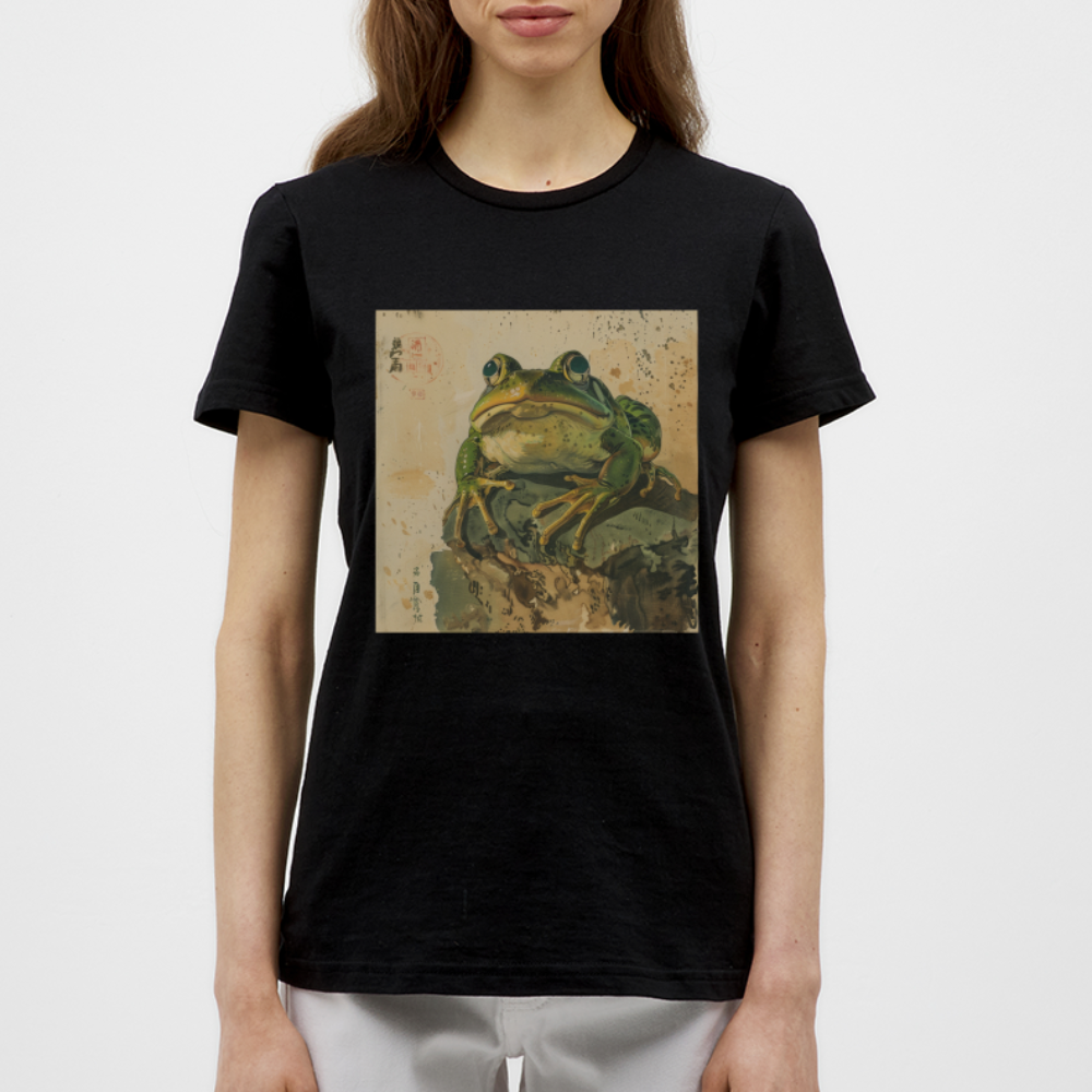 Grodan i Skymningen, T-shirt dam - svart