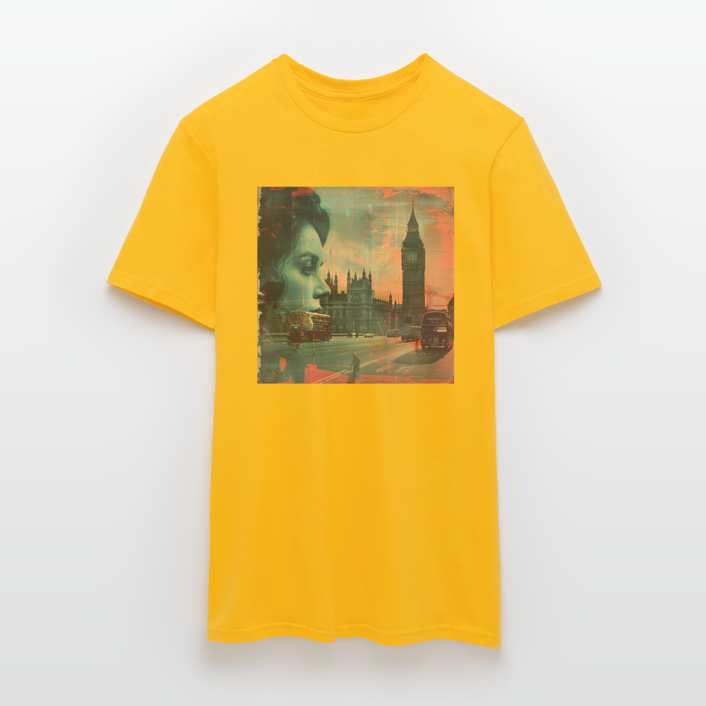 The Beat of London, T-shirt herr - gul
