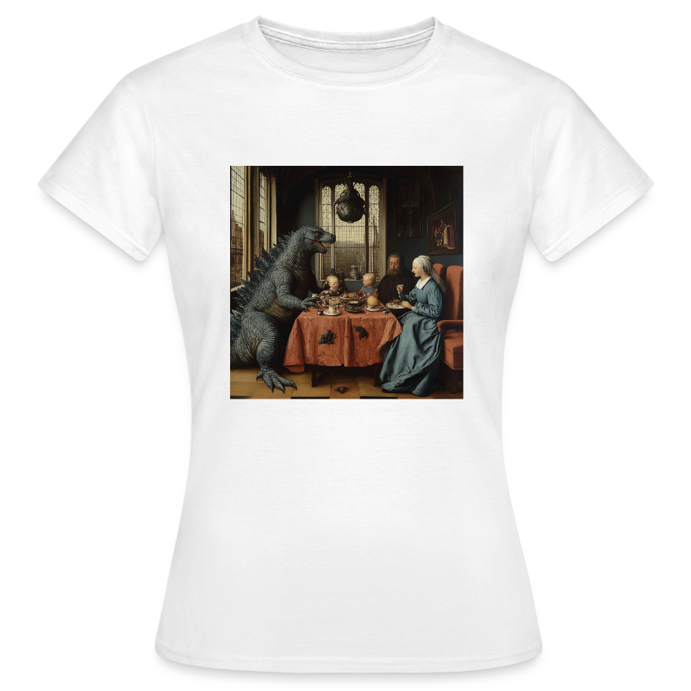 Familjens Fest med Gäst, T-shirt dam - vit