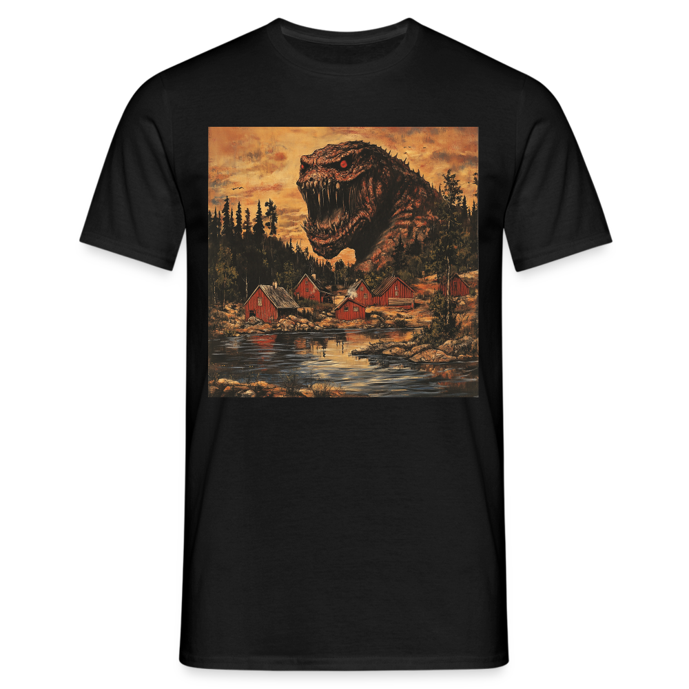 När Draken Vaknade vid Siljan, T-shirt herr - svart