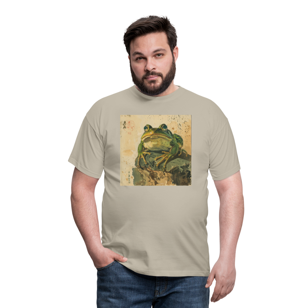 Grodan i Skymningen, T-shirt herr - sandbeige