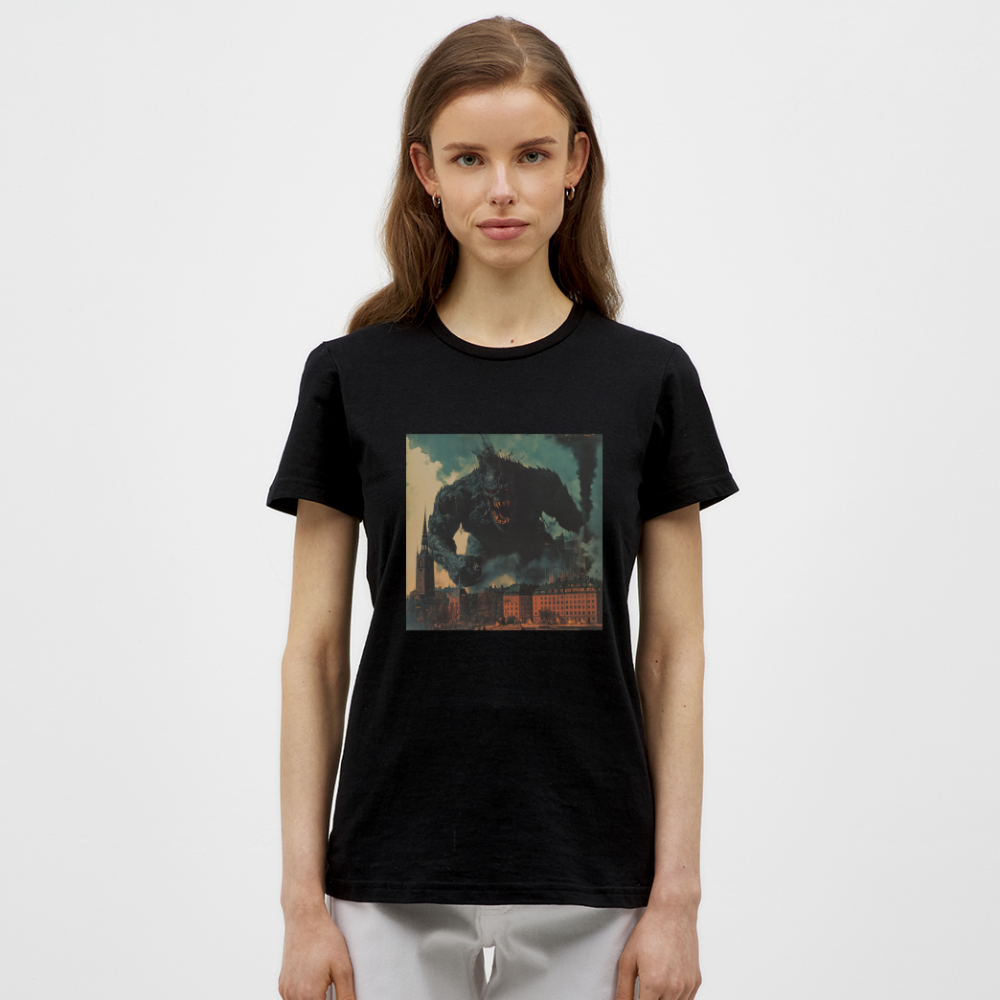 Helvetesstorm över Staden, T-shirt dam - svart
