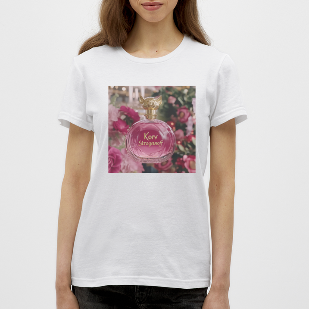 Eau de Toilette, T-shirt dam - vit