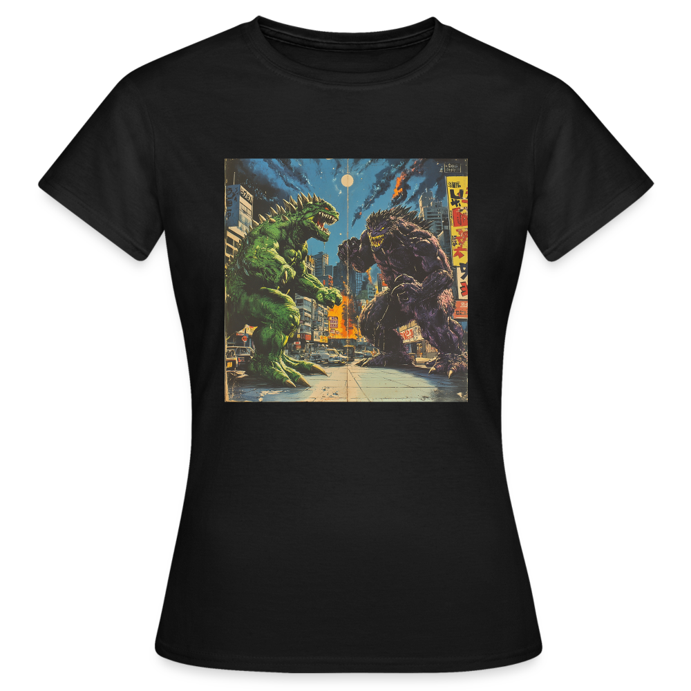 Kampen vid Solnedgången, T-shirt dam - svart