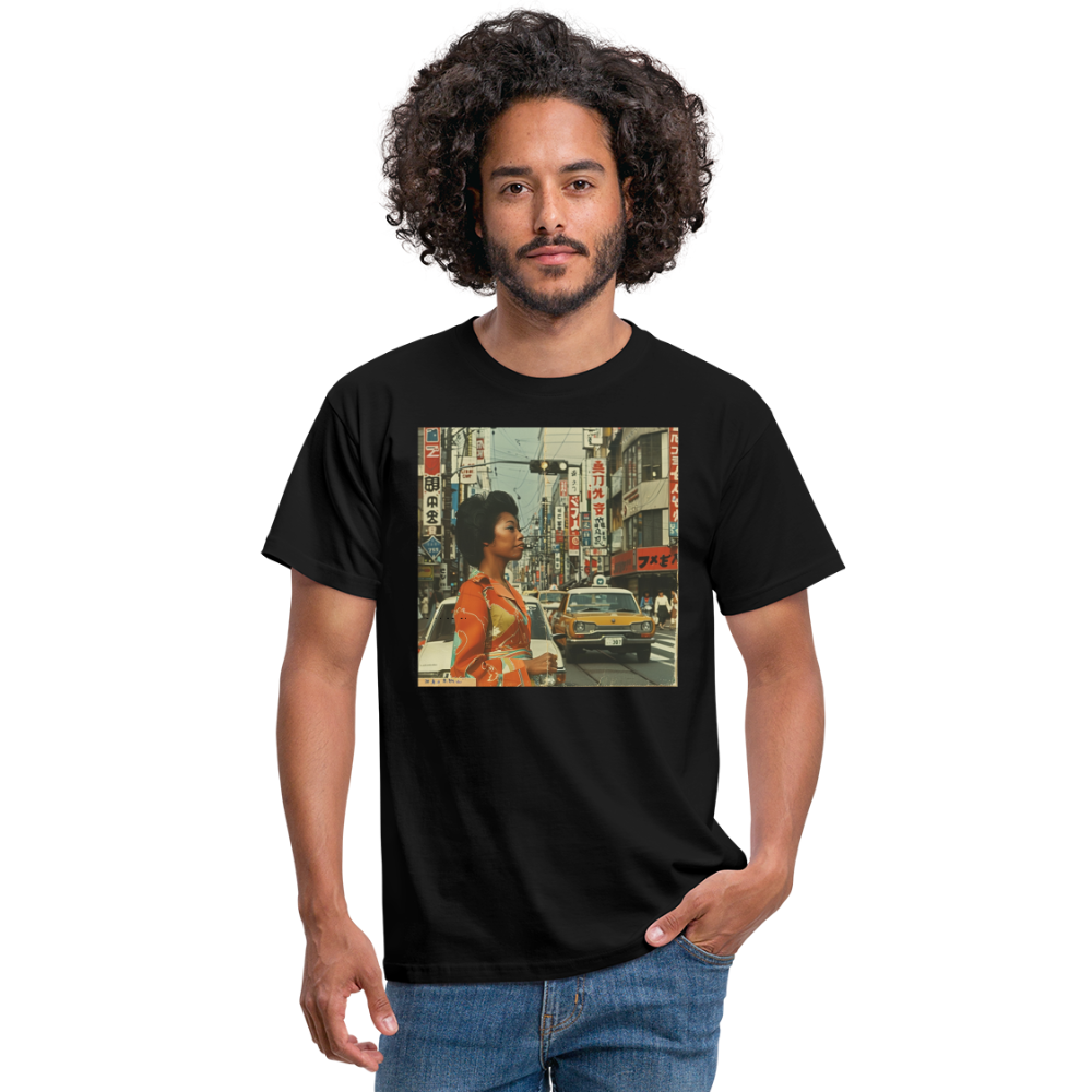 Yumi Sakamoto, T-shirt herr - svart