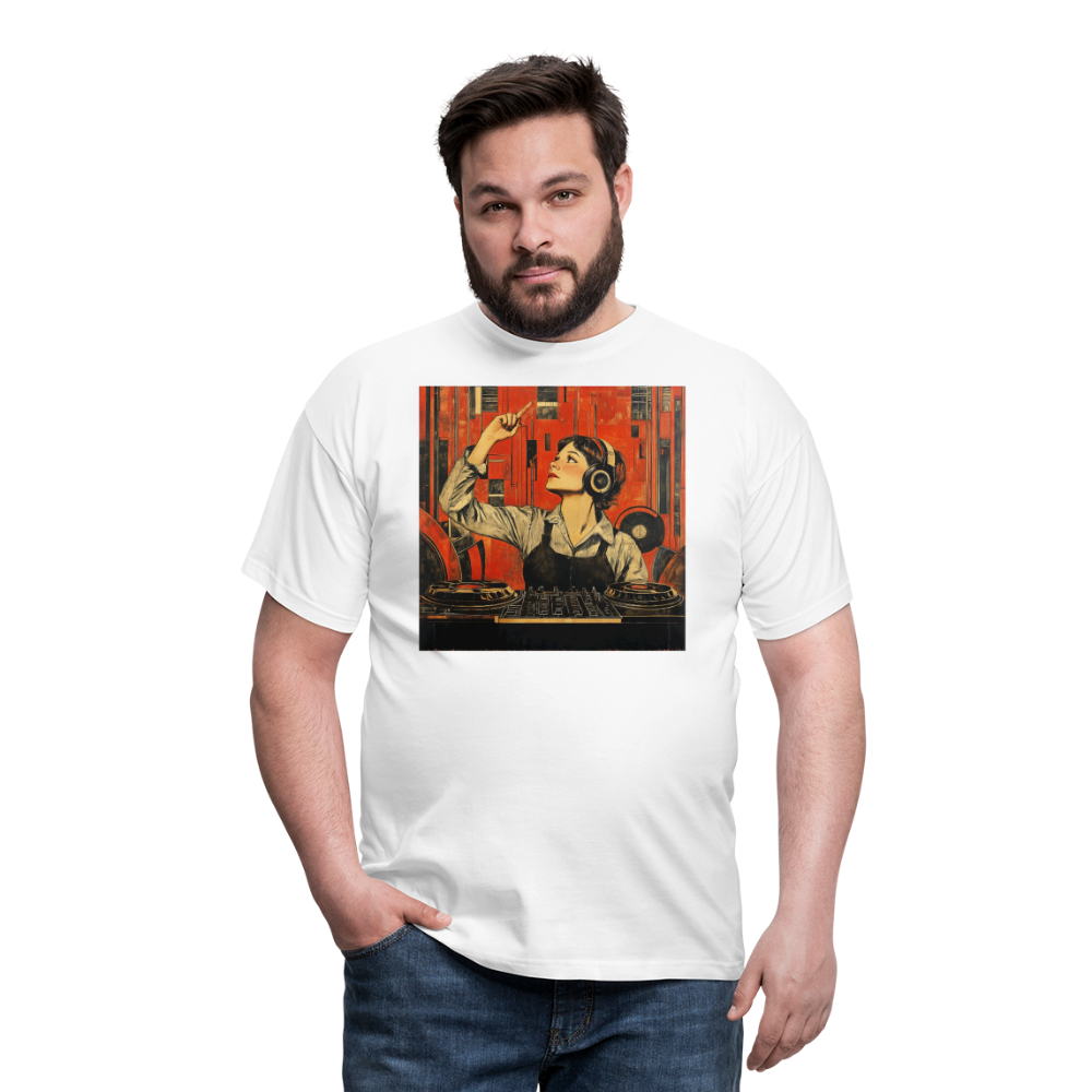 Revolutionens Rytm, T-shirt herr - vit