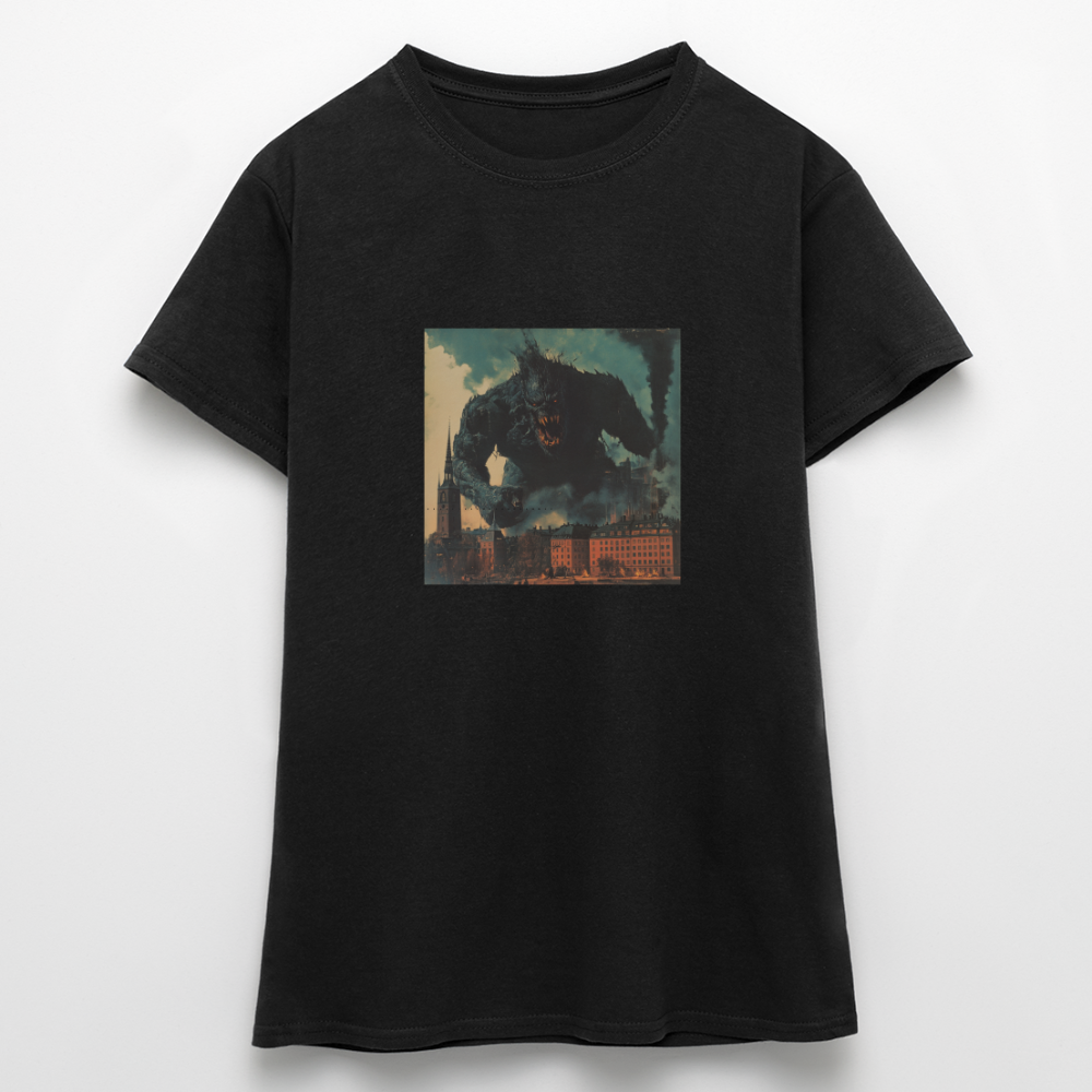 Helvetesstorm över Staden, T-shirt dam - svart