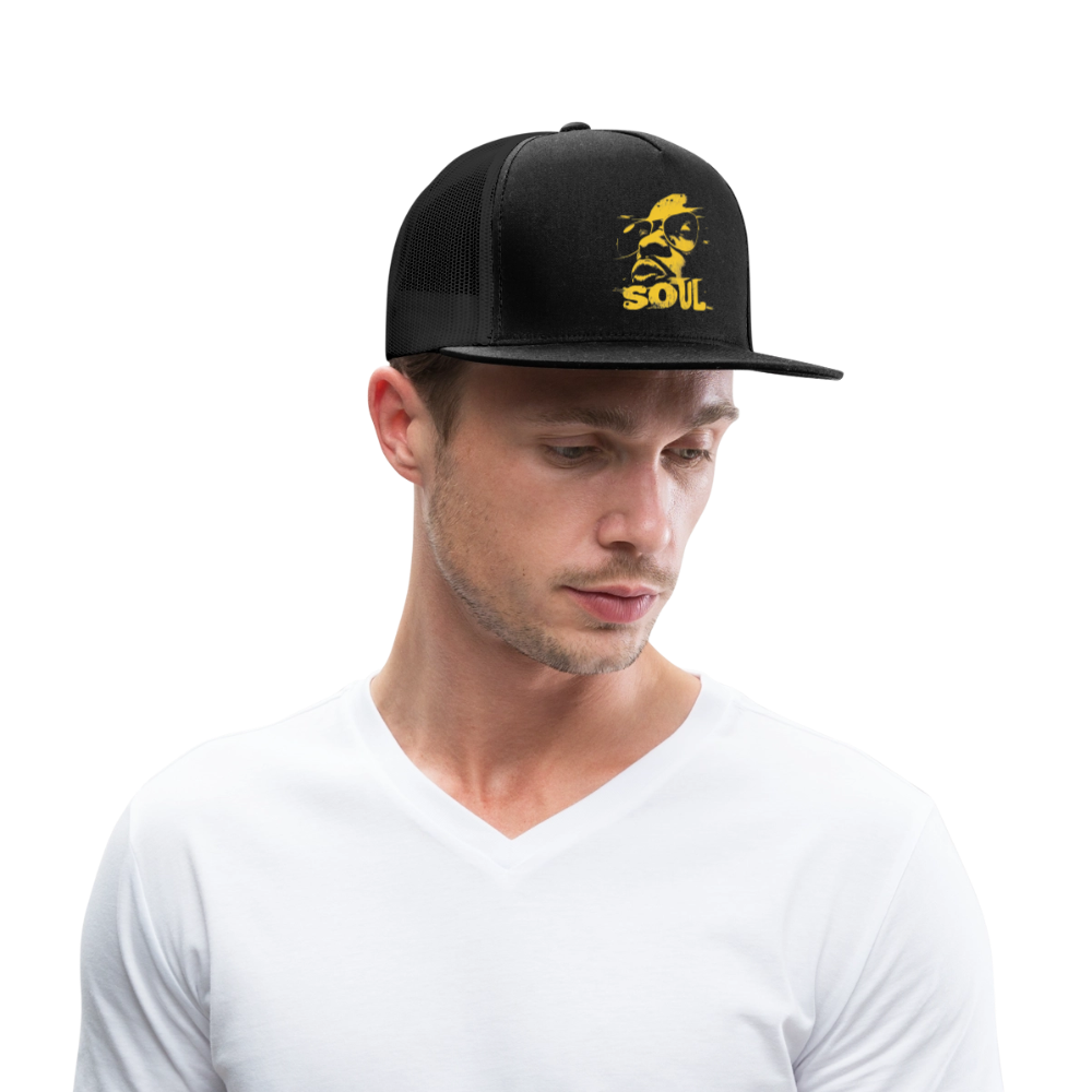 Funky Soul, Trucker Cap - svart/svart