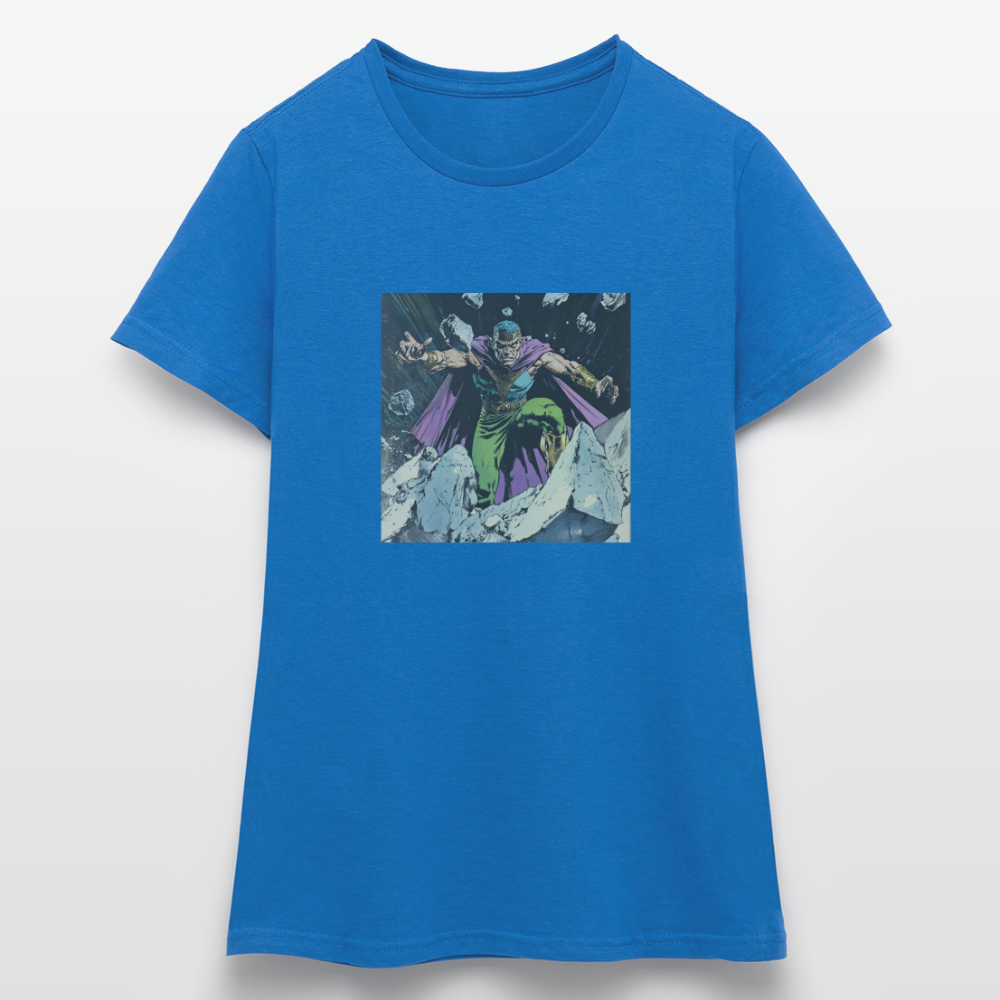Granitus, T-shirt dam - royalblå