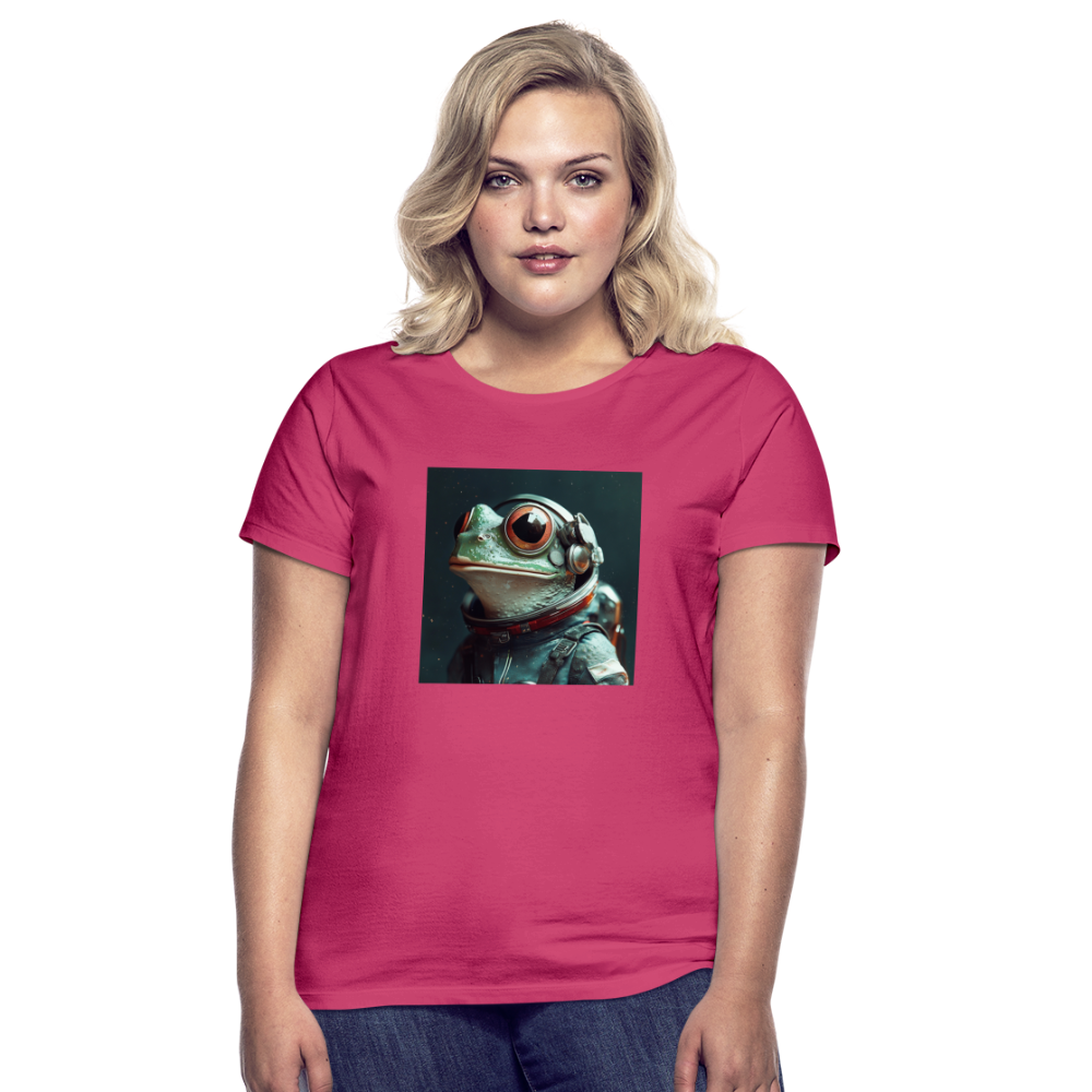 AstroFrog Amazonas, T-shirt dam - azalea