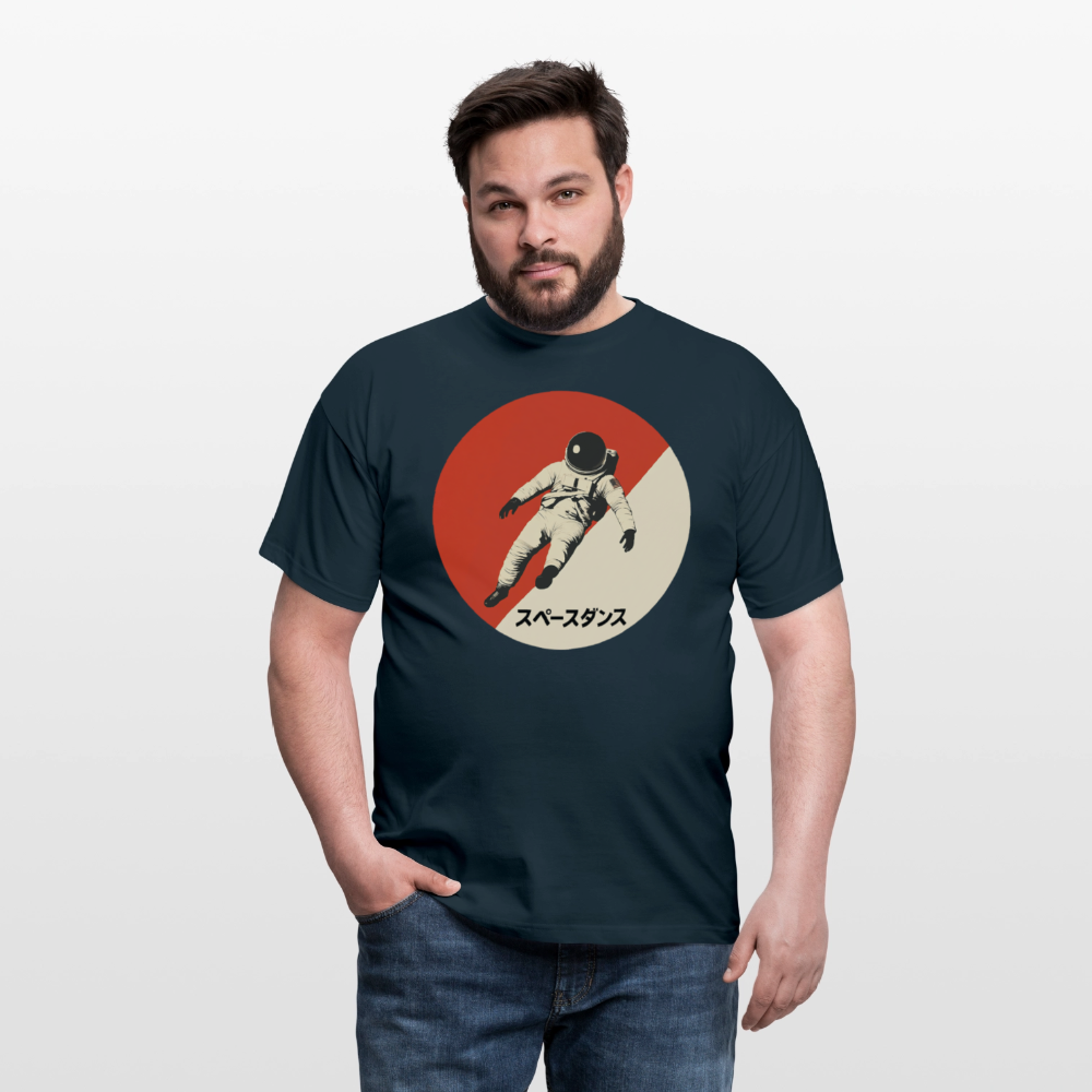 Space Dance, T-shirt unisex - marinblå