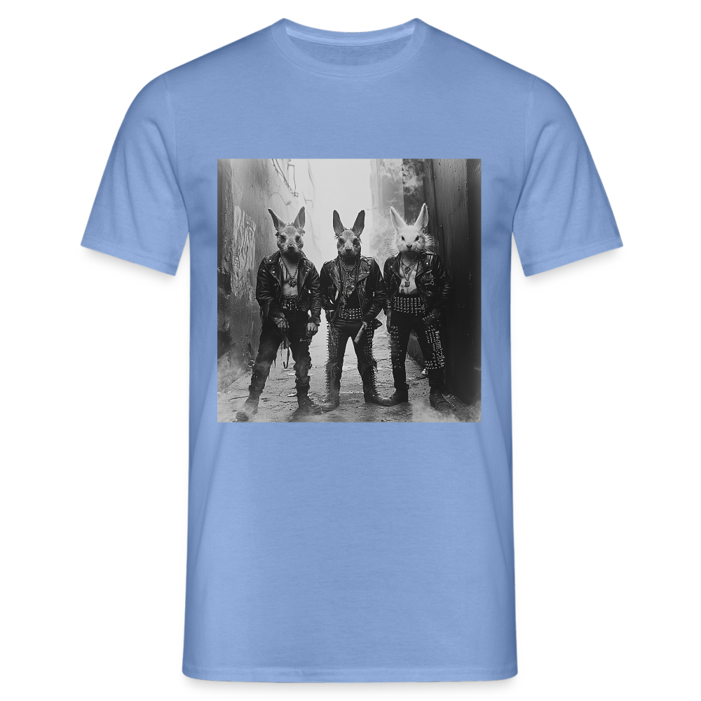 The Hare Raisers, T-shirt herr - carolina blue