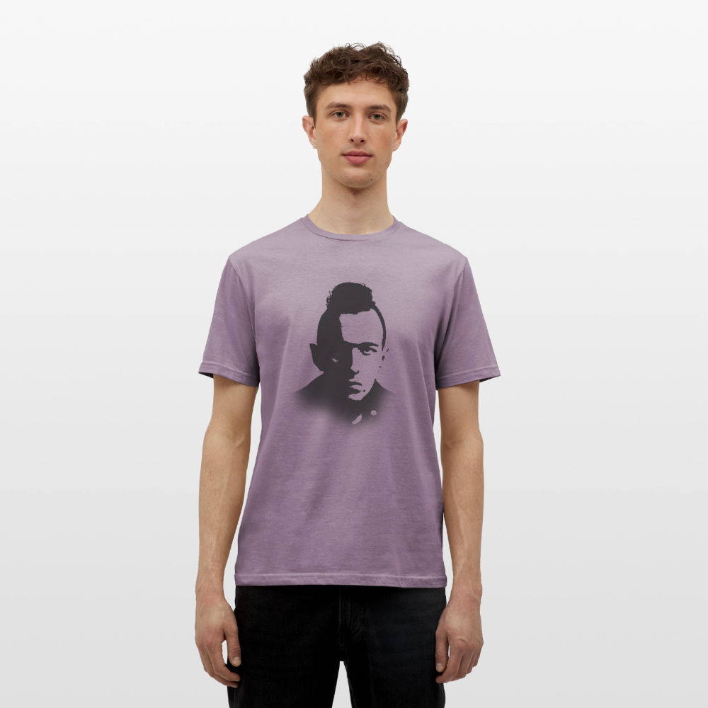 Stencil of Rebellion, T-shirt unisex - lilagrå
