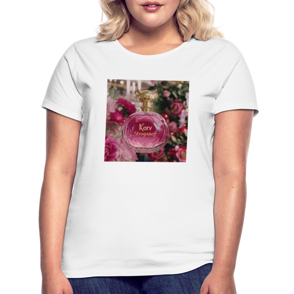 Eau de Toilette, T-shirt dam - vit
