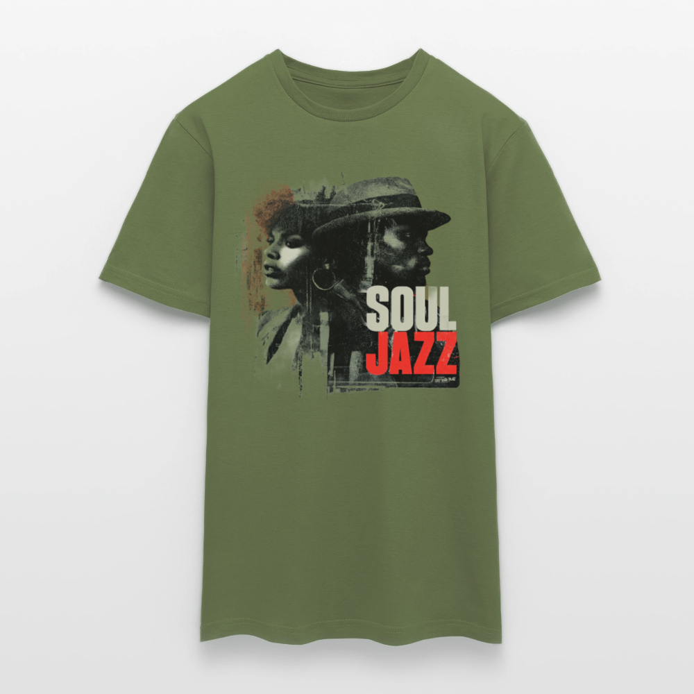 Soul Jazz Experience, T-shirt unisex - Militärgrön