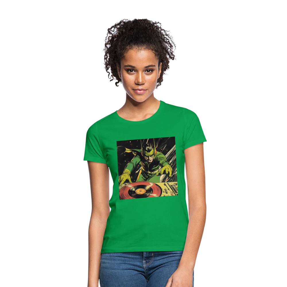 Vibe Venom, T-shirt dam - kellygrön