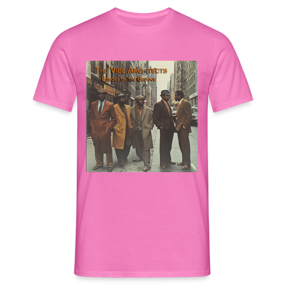 The Vibe Architects, T-shirt herr - rosa
