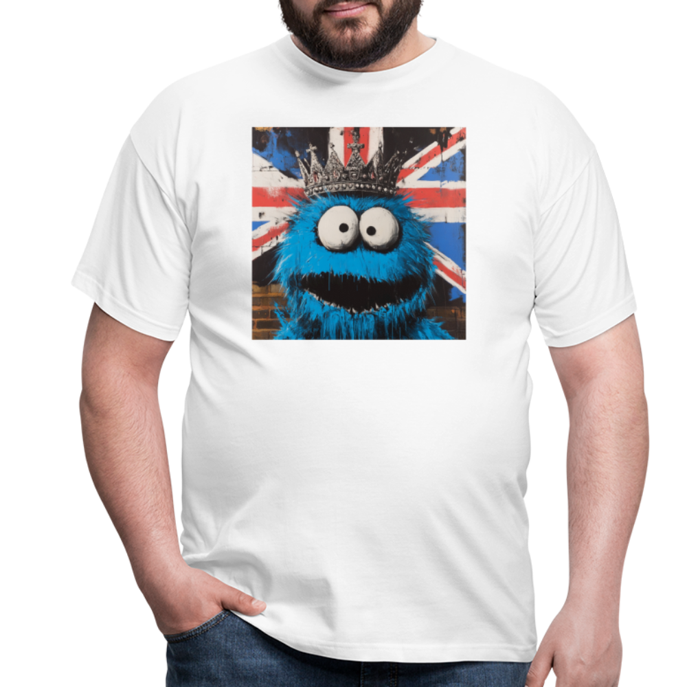 Monsters & Monarchs, T-shirt herr - vit