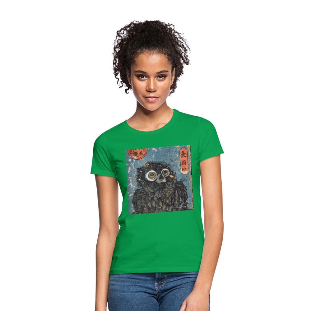 Denimiko, T-shirt dam - kellygrön